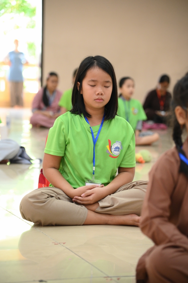 Khoá tu thiếu nhi “Em về bên Phật” Lần thứ 69