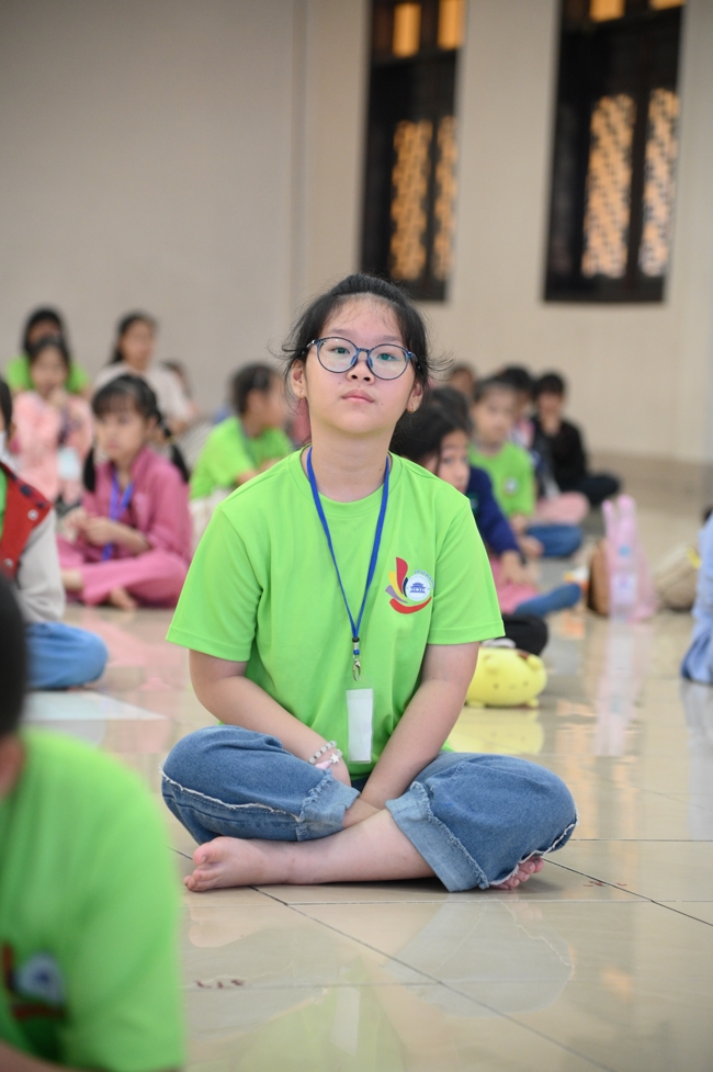 Khoá tu thiếu nhi “Em về bên Phật” Lần thứ 69