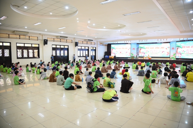 Khoá tu thiếu nhi “Em về bên Phật” Lần thứ 69