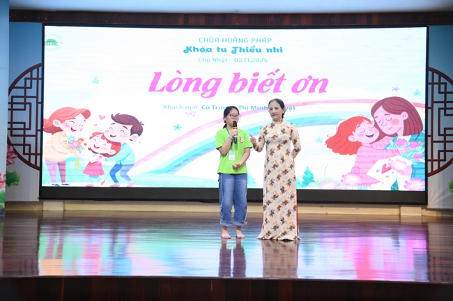 Khoá tu thiếu nhi “Em về bên Phật” Lần thứ 69