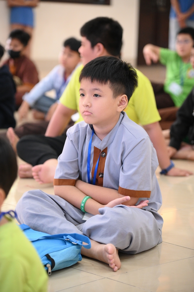 Khoá tu thiếu nhi “Em về bên Phật” Lần thứ 69