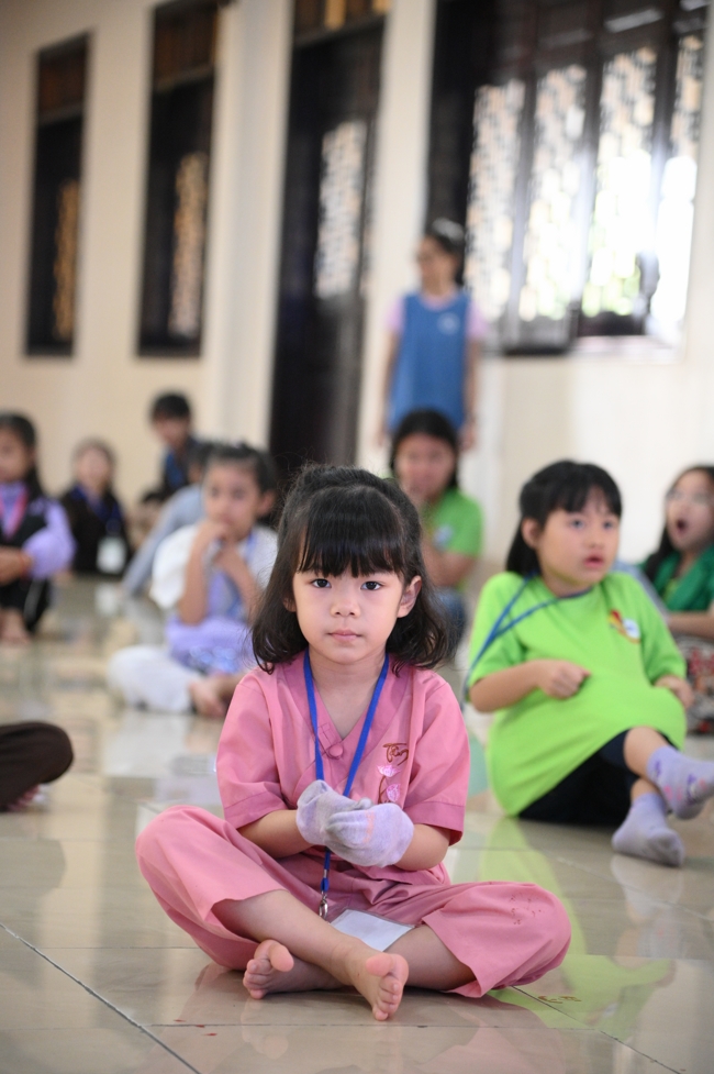 Khoá tu thiếu nhi “Em về bên Phật” Lần thứ 69