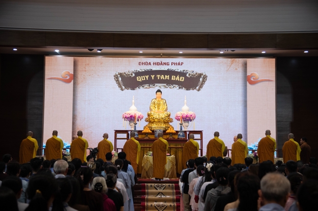 Lễ Quy y Tam Bảo – Lần 3/2025