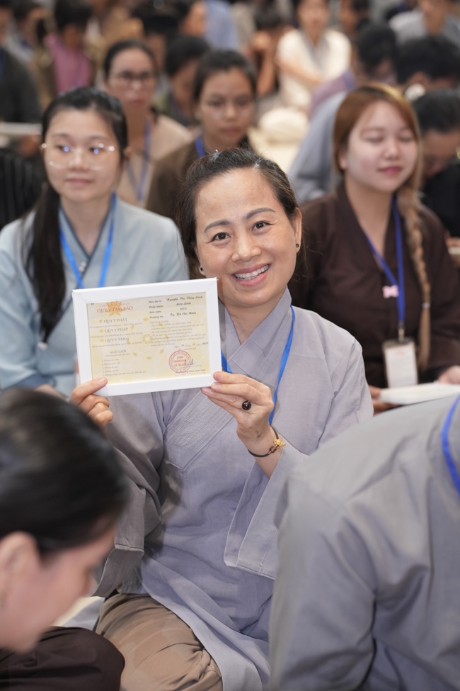 Lễ Quy y Tam Bảo – Lần 3/2025