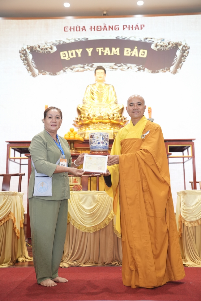 Lễ Quy y Tam Bảo – Lần 3/2025