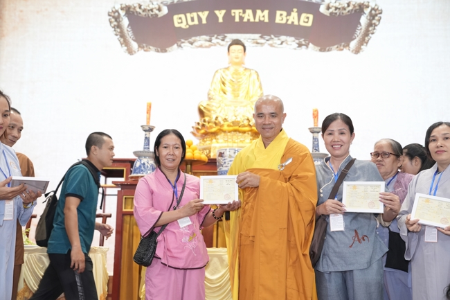 Lễ Quy y Tam Bảo – Lần 3/2025