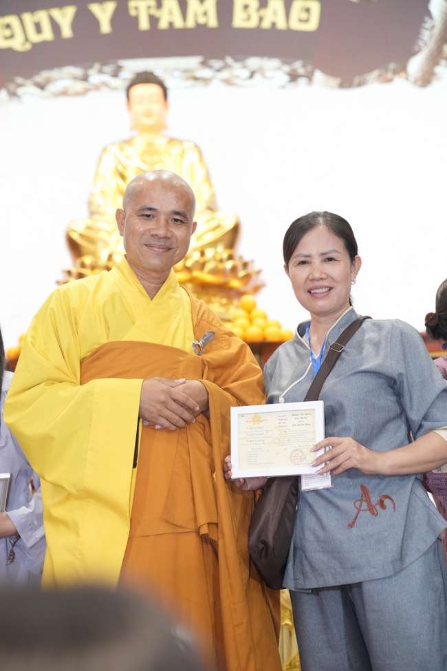 Lễ Quy y Tam Bảo – Lần 3/2025