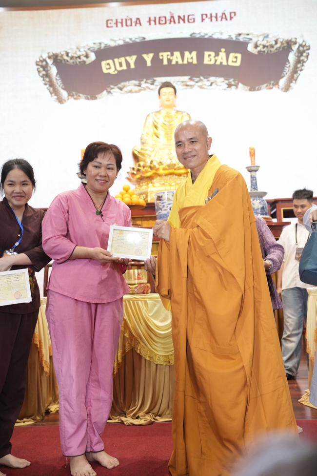 Lễ Quy y Tam Bảo – Lần 3/2025