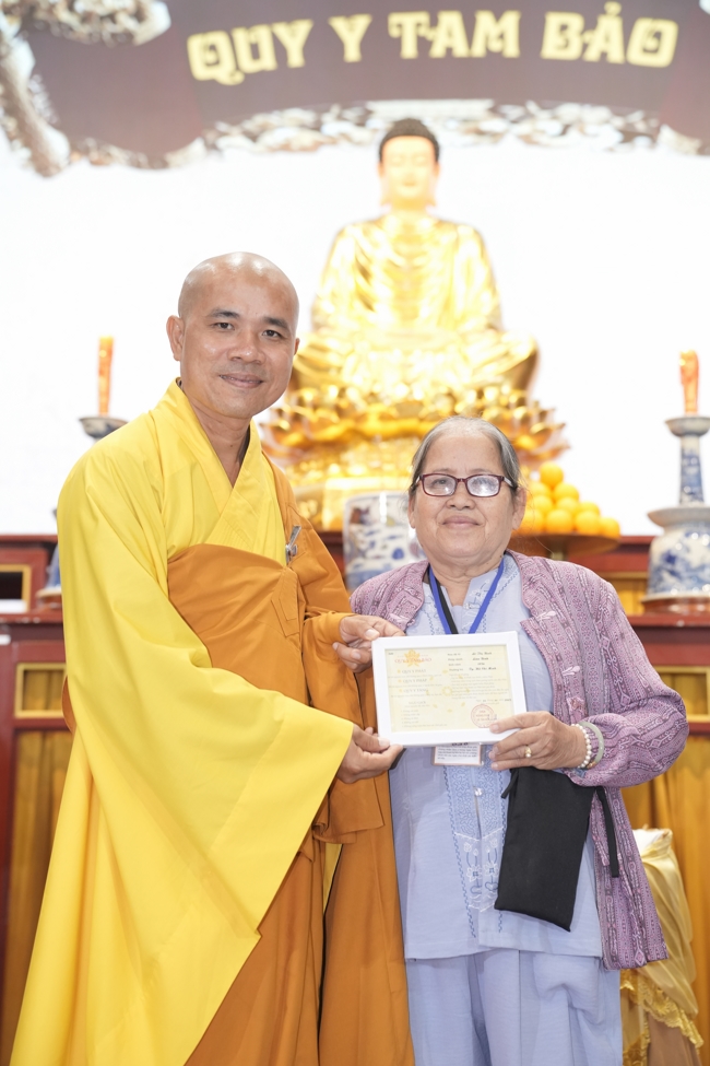 Lễ Quy y Tam Bảo – Lần 3/2025