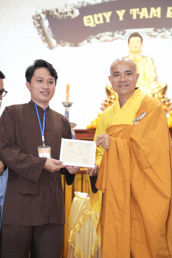 Lễ Quy y Tam Bảo – Lần 3/2025