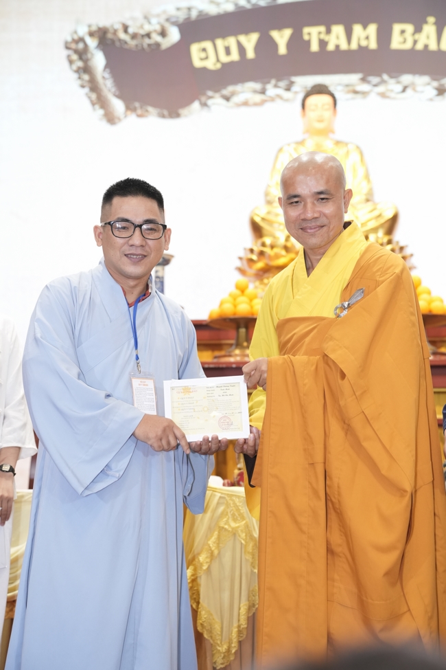 Lễ Quy y Tam Bảo – Lần 3/2025