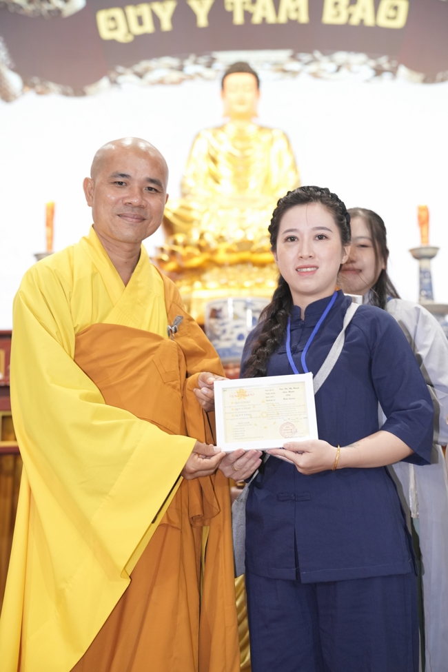 Lễ Quy y Tam Bảo – Lần 3/2025