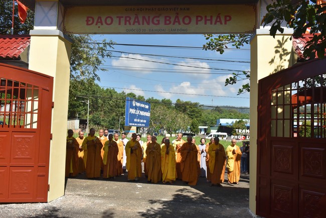 Lễ thượng bảng hiệu chùa Bảo Pháp – Lâm Đồng