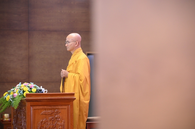 Pháp thoại “Năng lực của Chánh niệm” – Thượng toạ Thích Thiện Quý | Khóa tu Phật thất 107.