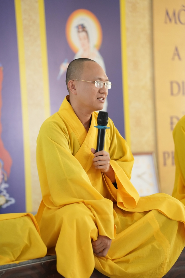 Pháp thoại “Năng lực của Chánh niệm” – Thượng toạ Thích Thiện Quý | Khóa tu Phật thất 107.