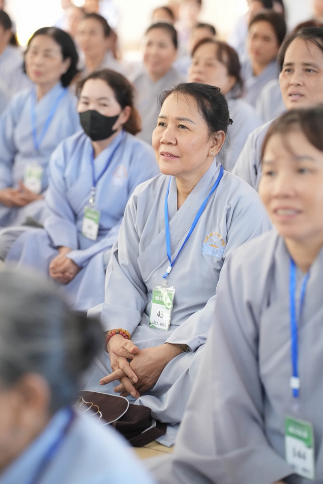 Pháp thoại “Năng lực của Chánh niệm” – Thượng toạ Thích Thiện Quý | Khóa tu Phật thất 107.