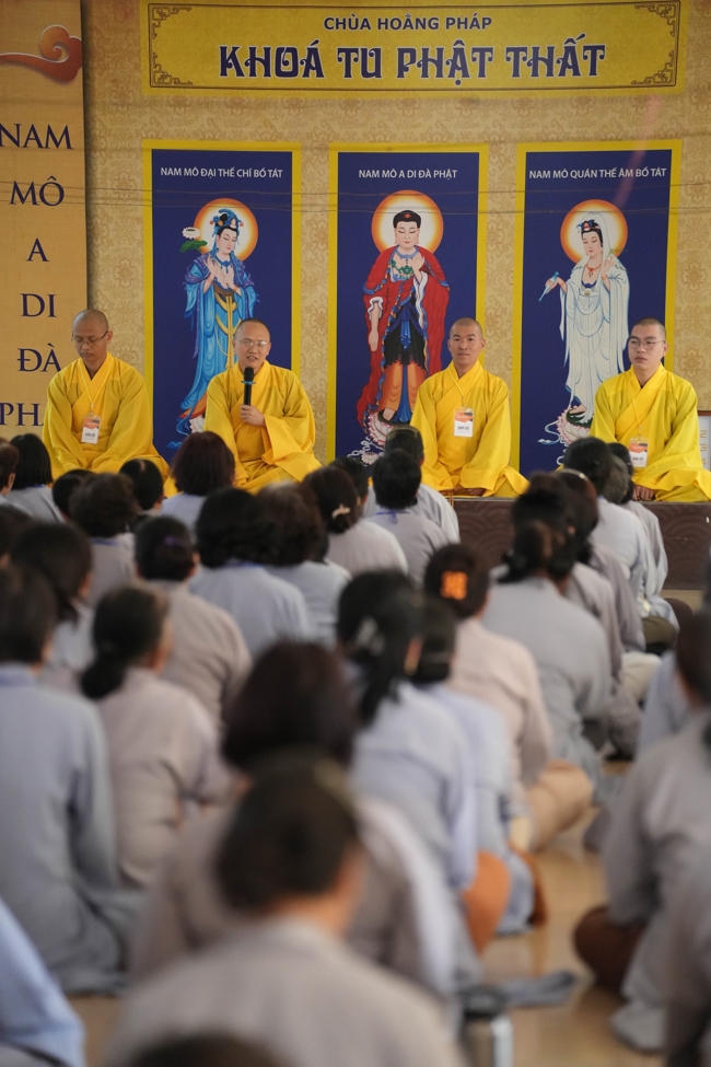 Pháp thoại “Năng lực của Chánh niệm” – Thượng toạ Thích Thiện Quý | Khóa tu Phật thất 107.