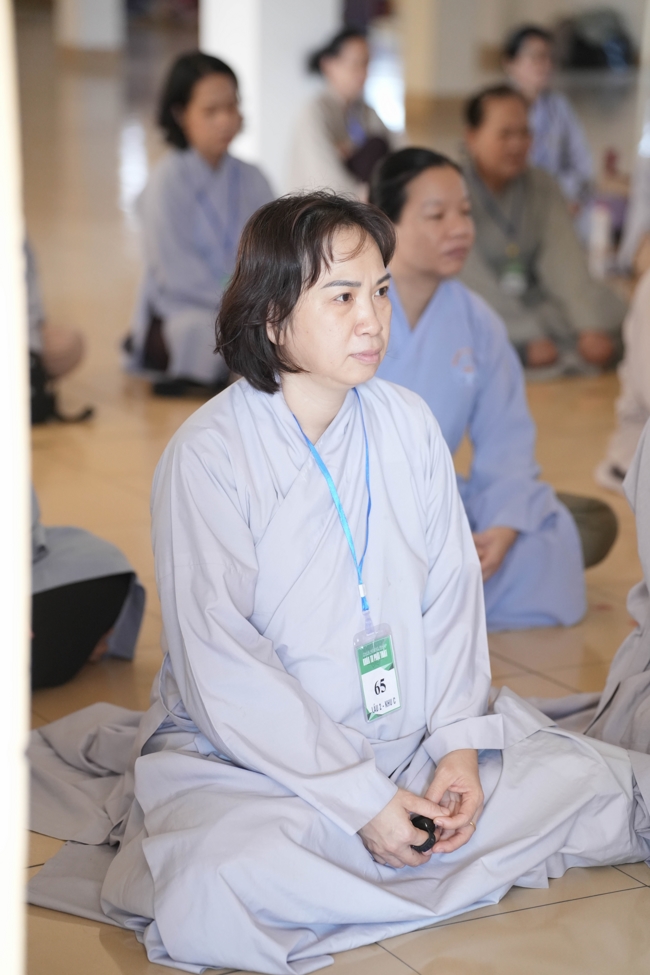 Pháp thoại “Năng lực của Chánh niệm” – Thượng toạ Thích Thiện Quý | Khóa tu Phật thất 107.