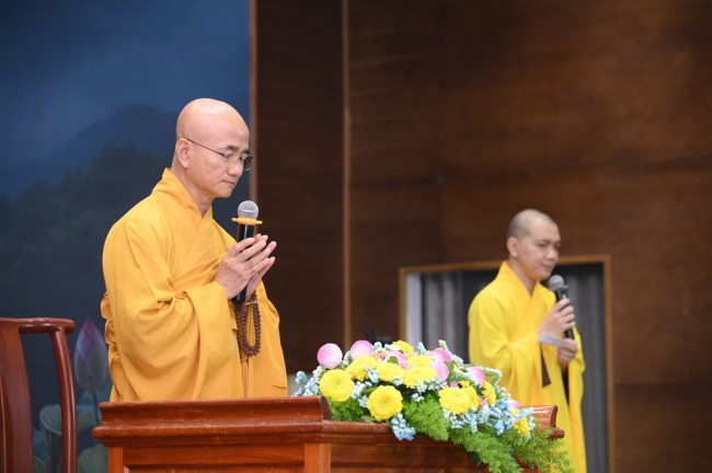 Pháp thoại “Năng lực của Chánh niệm” – Thượng toạ Thích Thiện Quý | Khóa tu Phật thất 107.