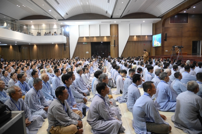 Pháp thoại “Năng lực của Chánh niệm” – Thượng toạ Thích Thiện Quý | Khóa tu Phật thất 107.