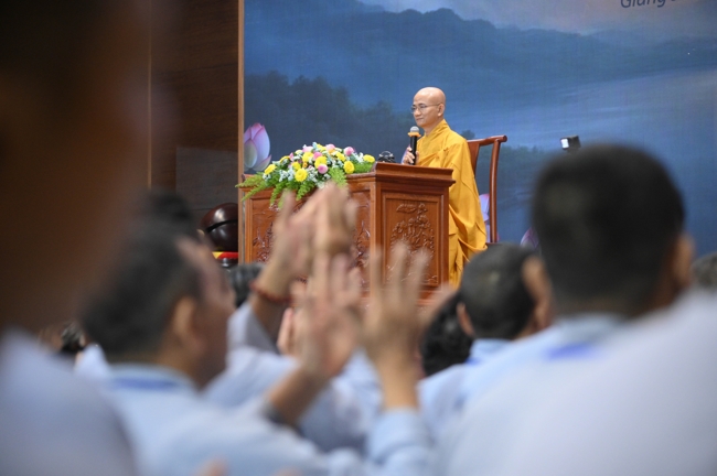 Pháp thoại “Năng lực của Chánh niệm” – Thượng toạ Thích Thiện Quý | Khóa tu Phật thất 107.