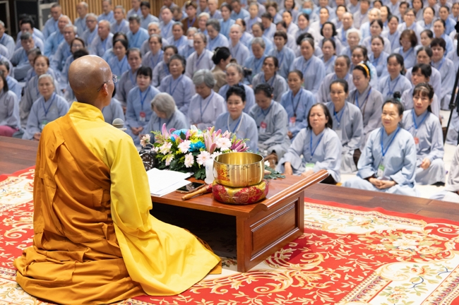 Nhập khóa Khóa tu Phật thất - lần 107