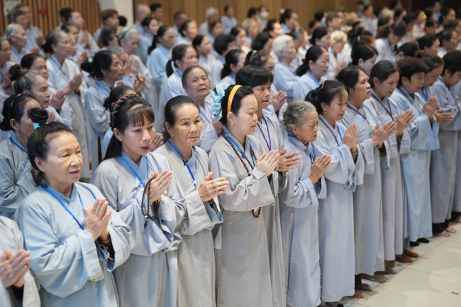 Nhập khóa Khóa tu Phật thất - lần 107