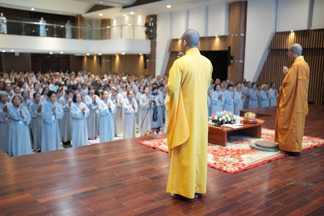 Nhập khóa Khóa tu Phật thất - lần 107