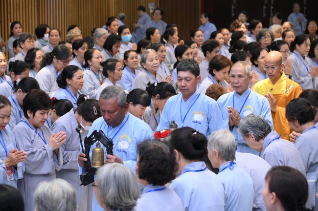 Nhập khóa Khóa tu Phật thất - lần 107