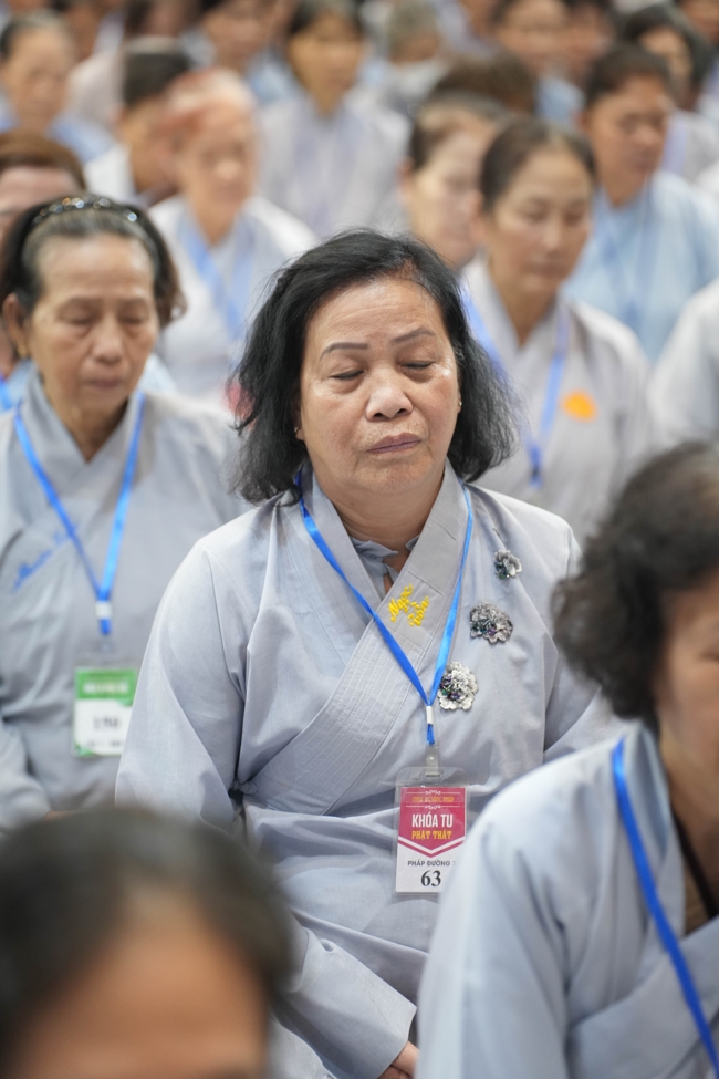 Nhập khóa Khóa tu Phật thất - lần 107