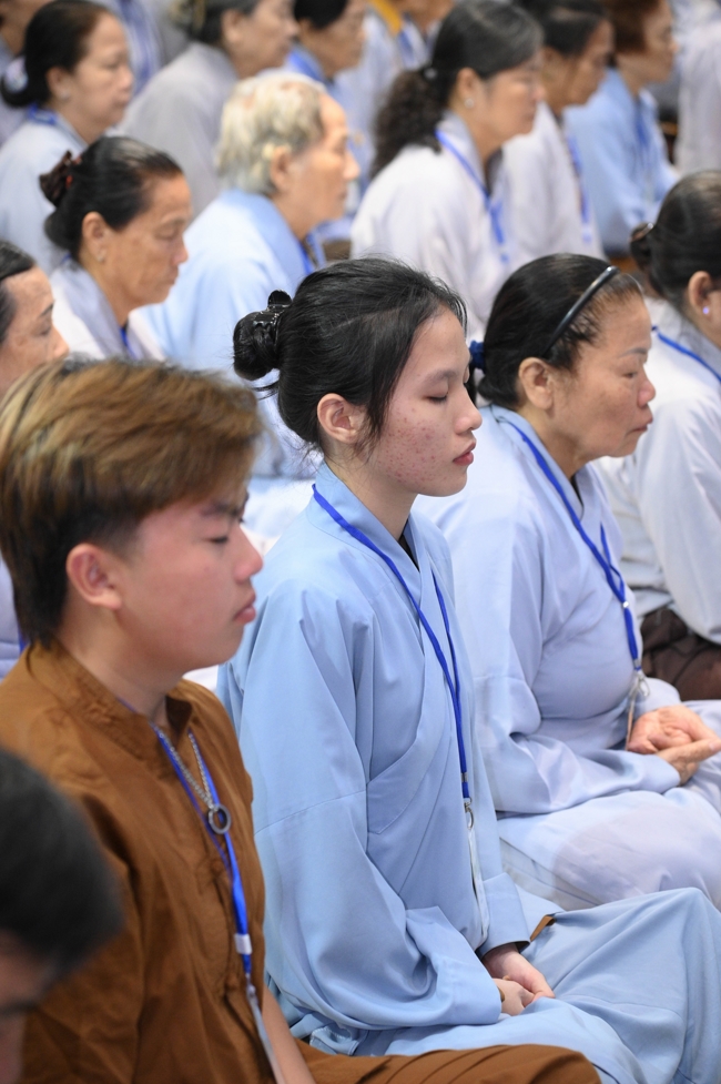 Nhập khóa Khóa tu Phật thất - lần 107