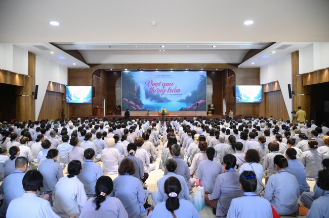 Nhập khóa Khóa tu Phật thất - lần 107