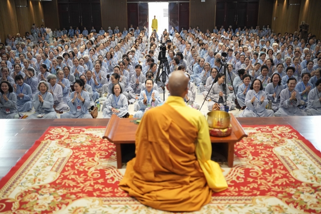 Nhập khóa Khóa tu Phật thất - lần 107