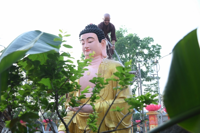 Công tác chuẩn bị đại lễ hoa đăng kỷ niệm đức Phật A-di-đà năm 2026