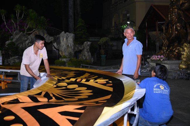 Công tác chuẩn bị đại lễ hoa đăng kỷ niệm đức Phật A-di-đà năm 2026