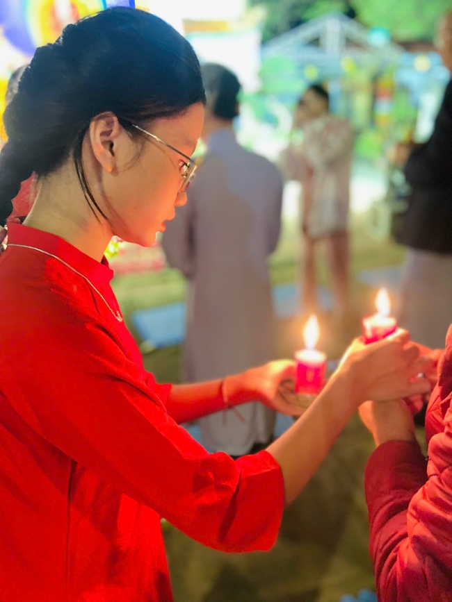 Chùa Đống Cao – Thanh Hóa: Lễ Hoa đăng mừng ngày khánh đản Đức Phật A Di Đà và đón năm mới 2026