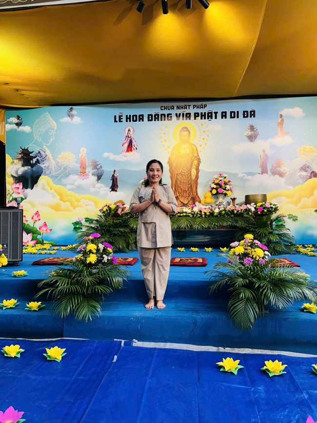 Chùa Nhất Pháp - Đồng Nai: Lễ Hoa đăng vía Đức Phật A Di Đà