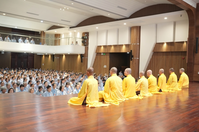 Khai khóa Khóa Tu Phật Thất – lần 107