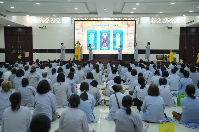 Khai khóa Khóa Tu Phật Thất – lần 107