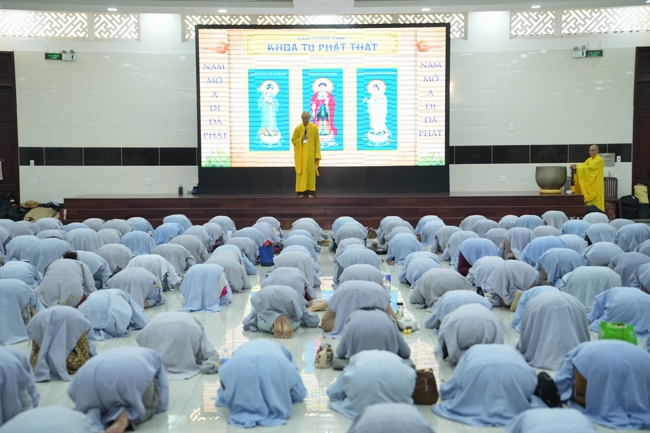 Khai khóa Khóa Tu Phật Thất – lần 107