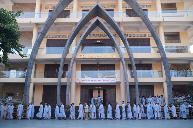 Khai khóa Khóa Tu Phật Thất – lần 107