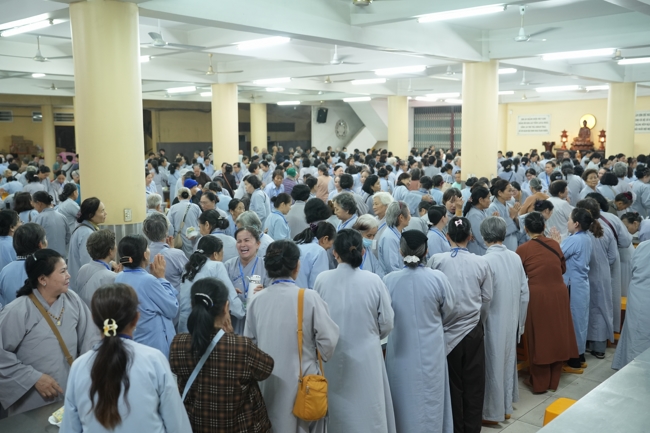 Kết khóa Khóa tu Phật thất lần thứ 107