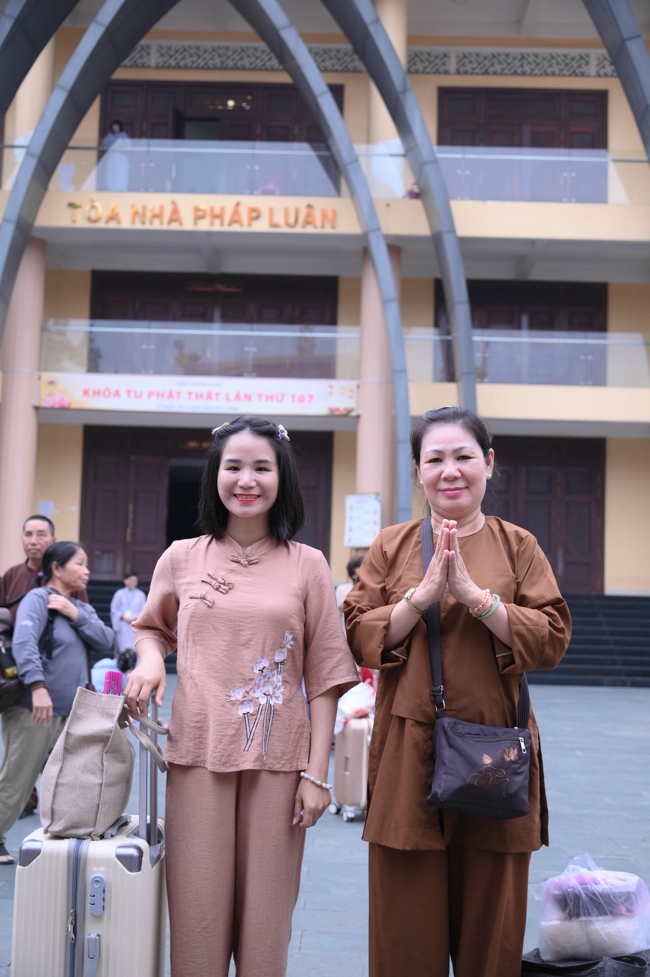 Kết khóa Khóa tu Phật thất lần thứ 107