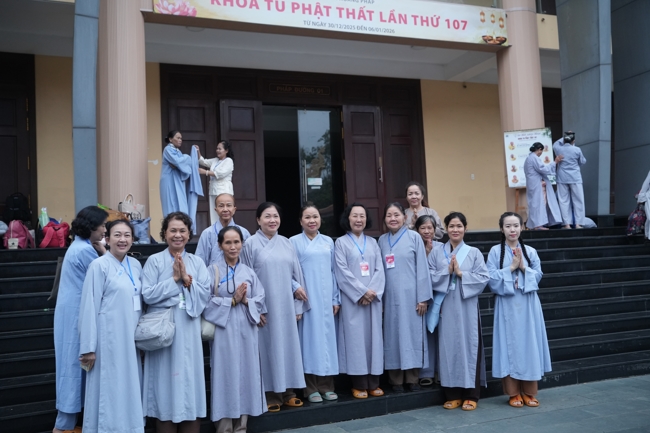 Kết khóa Khóa tu Phật thất lần thứ 107