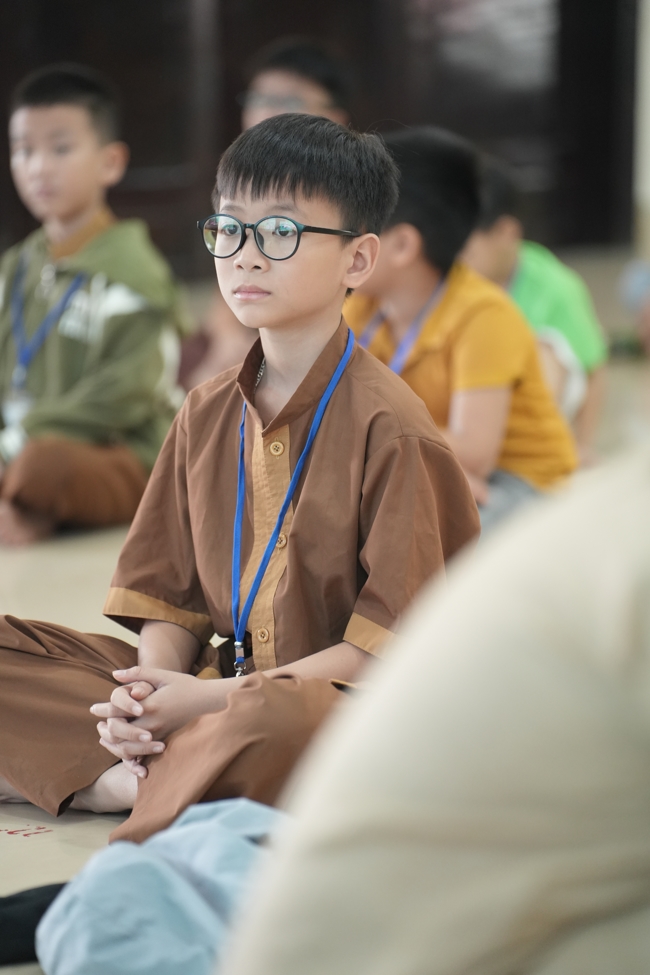 Khoá tu thiếu nhi “Em về bên Phật” Lần thứ 71