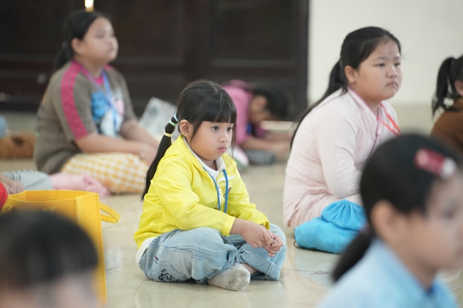 Khoá tu thiếu nhi “Em về bên Phật” Lần thứ 71