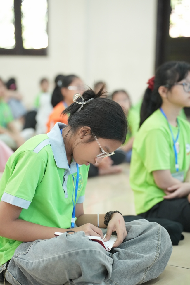 Khoá tu thiếu nhi “Em về bên Phật” Lần thứ 71