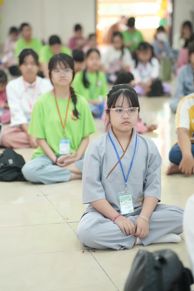 Khoá tu thiếu nhi “Em về bên Phật” Lần thứ 71