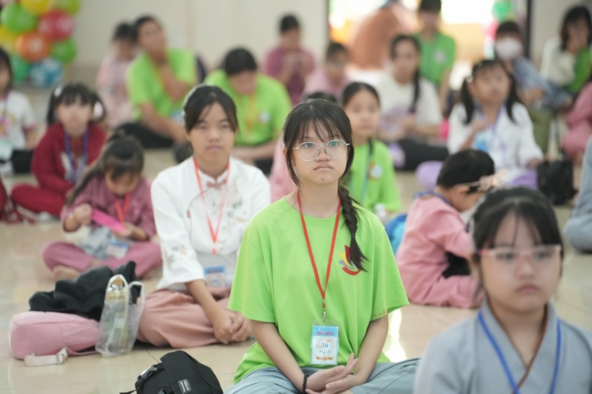 Khoá tu thiếu nhi “Em về bên Phật” Lần thứ 71