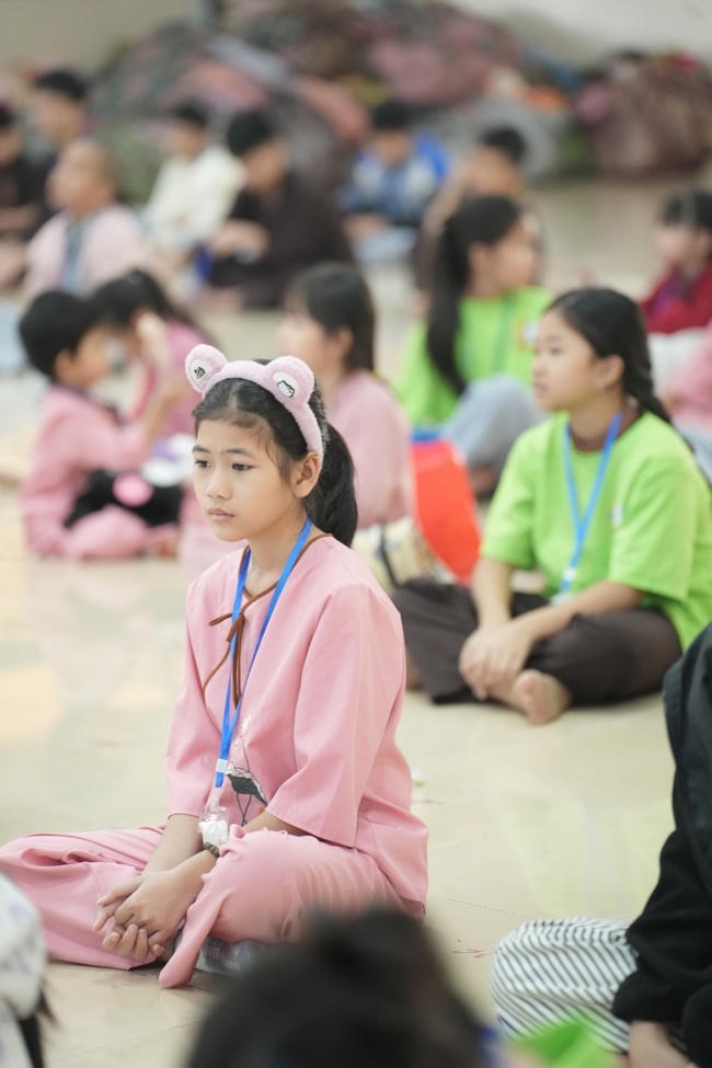 Khoá tu thiếu nhi “Em về bên Phật” Lần thứ 71